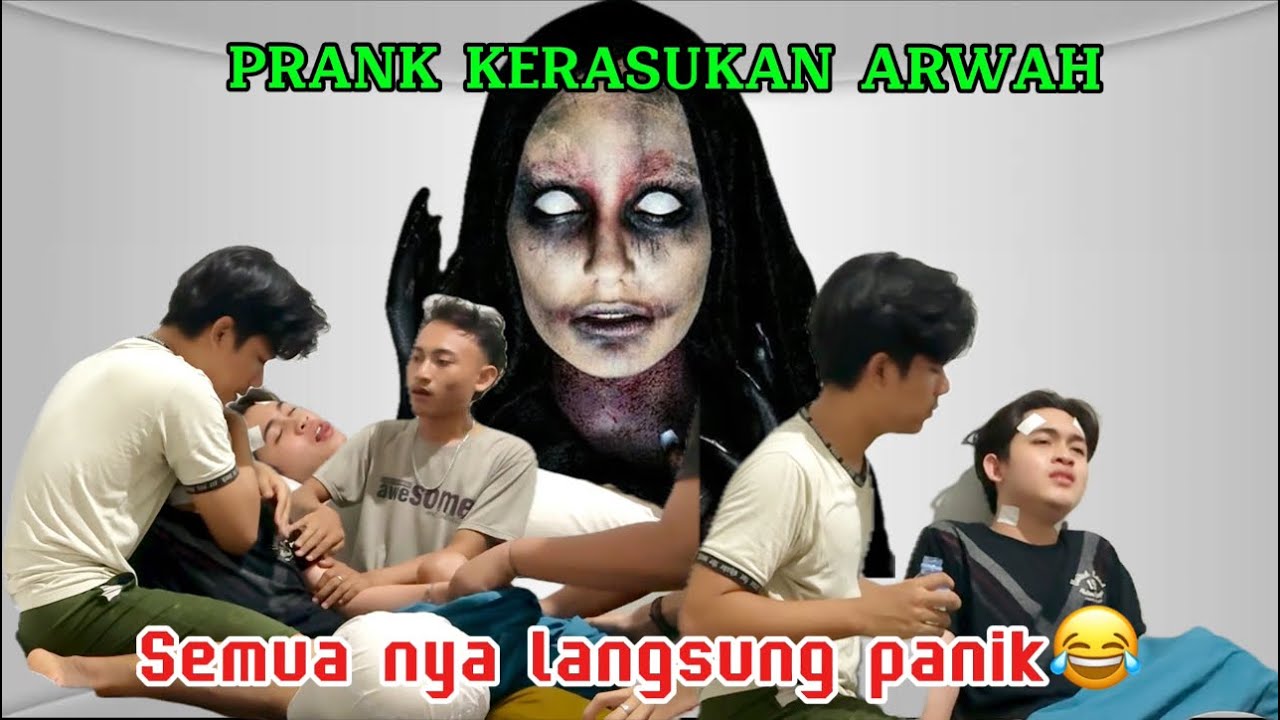 PRANK KERASUKAN ARWAH/Semua Panik🥹☹️