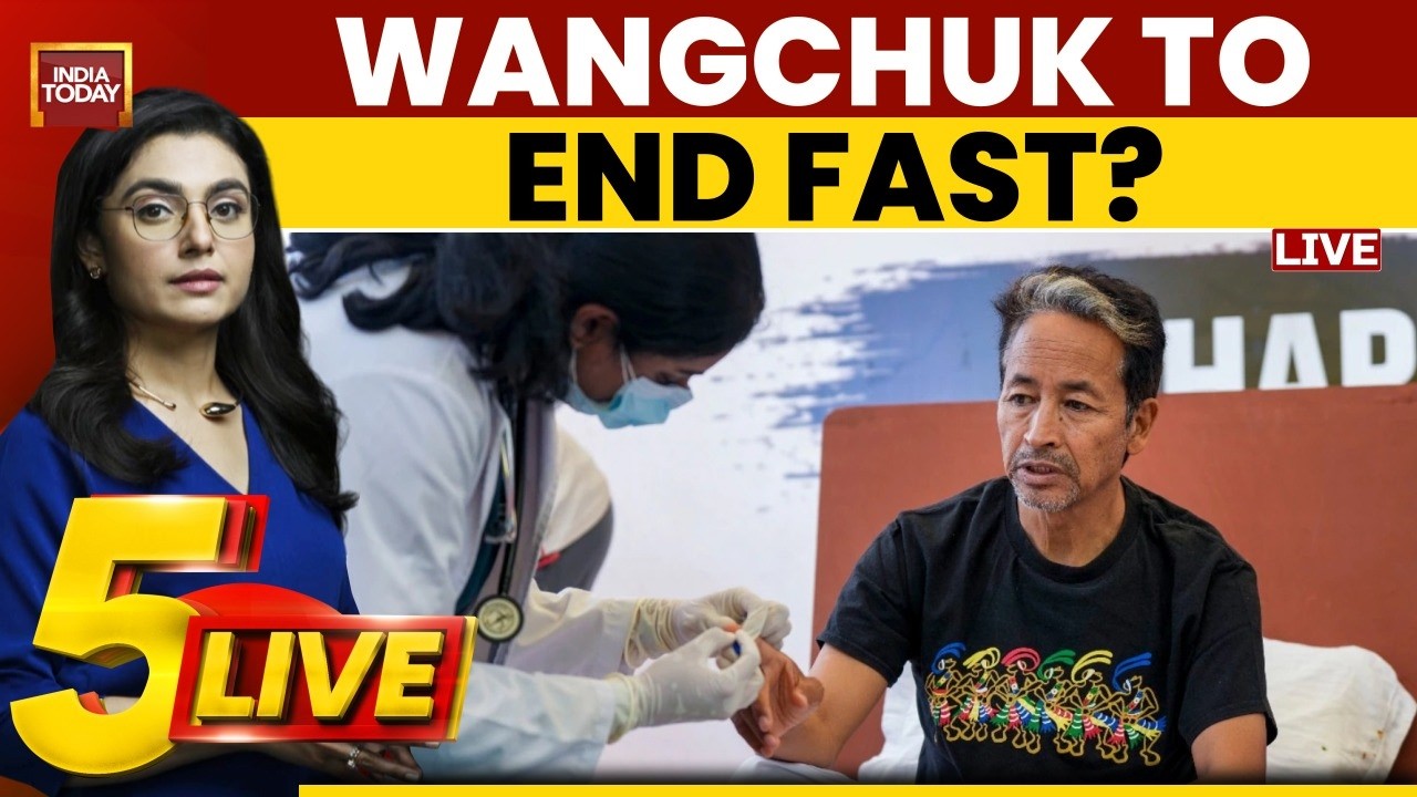 CJP Protest LIVE: Sonam Wangchuk To End Hunger Strike Soon? | Will Dharmendra Pradhan Resign?