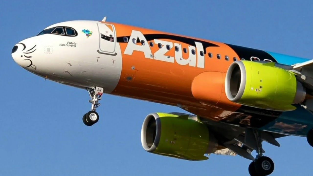 AVIÃO DO PATETA POUSANDO EM SALVADOR - PRIMEIRO POUSO NA BAHIA ✔