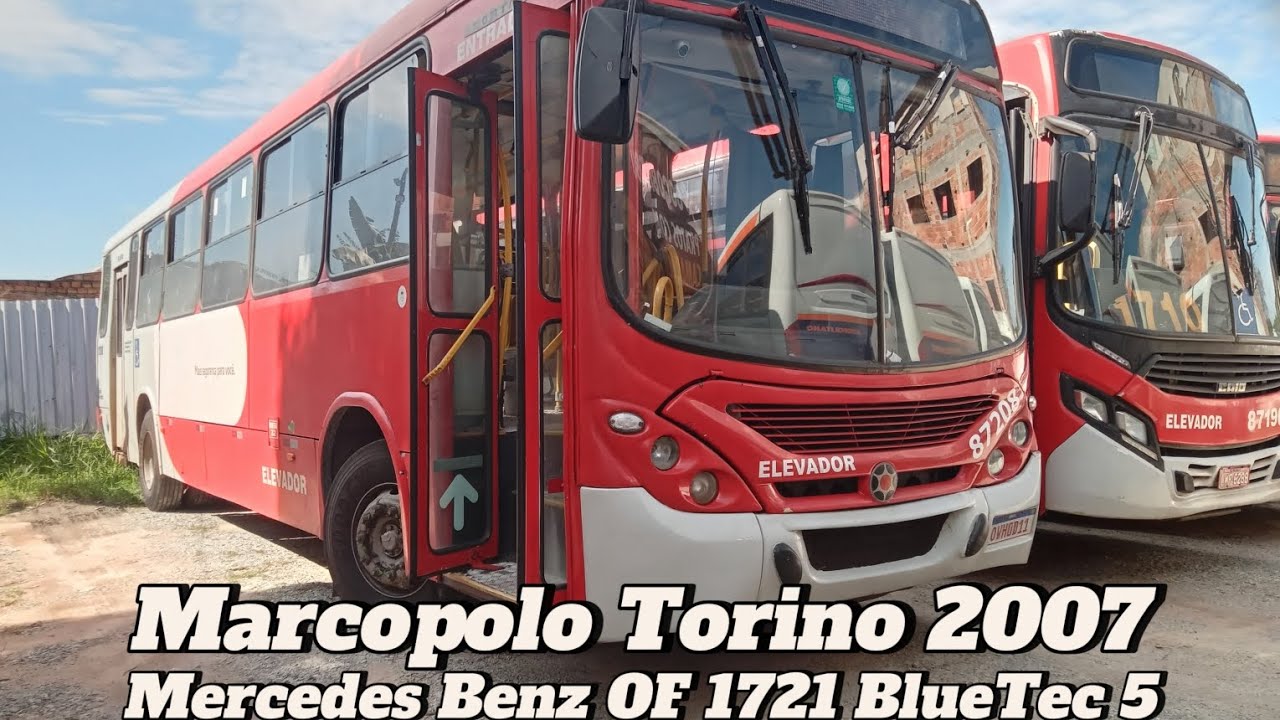 Marcopolo Torino 2007, Mercedes Benz OF 1721 BlueTec 5 | Viação Transmoreira 87208