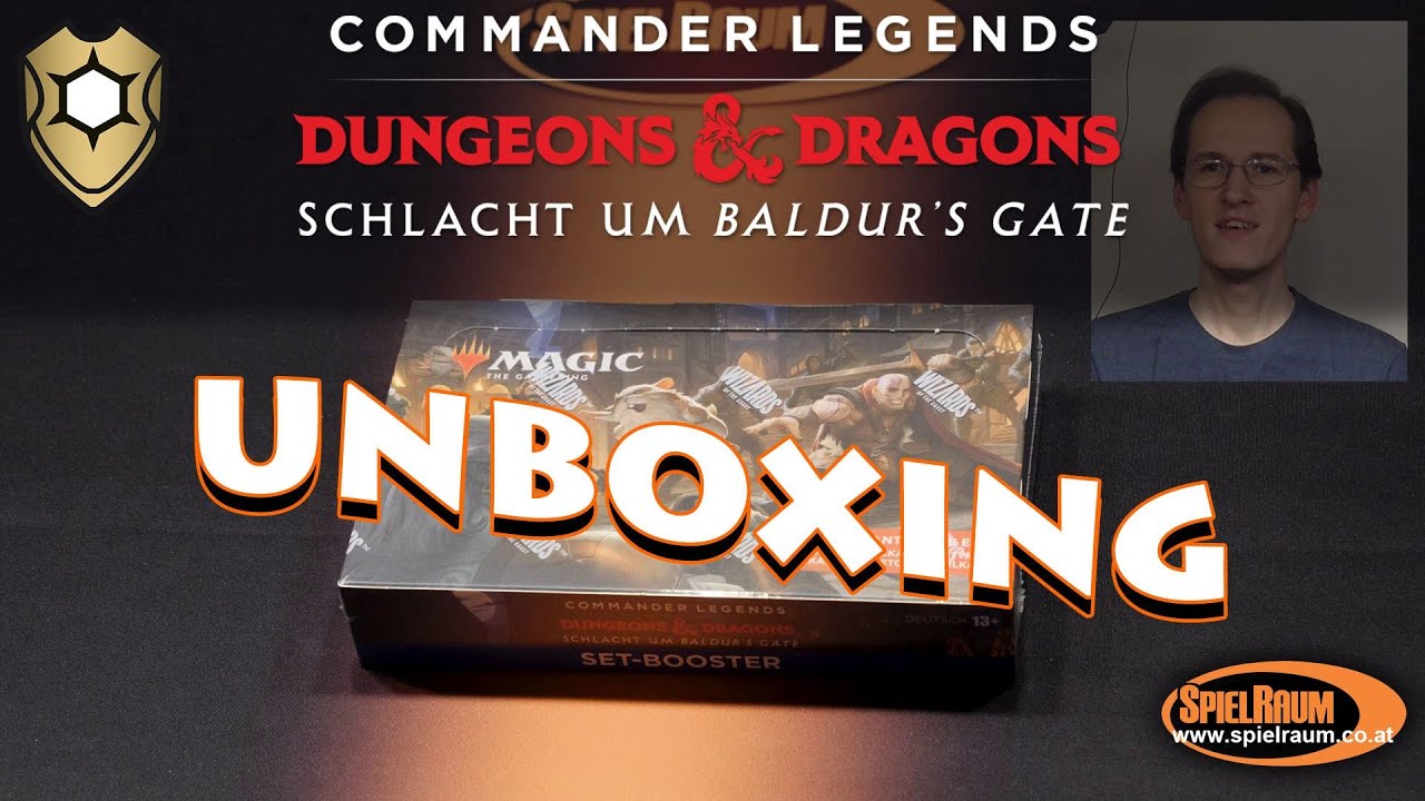 Commander Legends: Schlacht um Baldur's Gate - Set Display Unboxing - SpielRaum [DE]