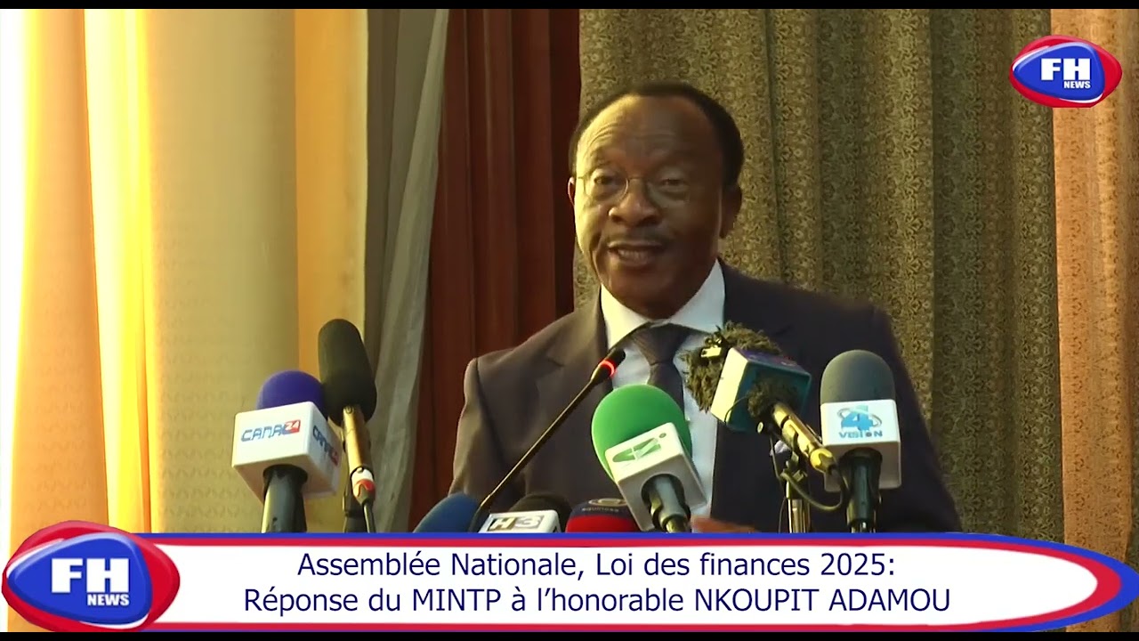 Assembl&eacute;e Nationale Loi des finances 2025: R&eacute;ponse du MINTP &agrave; l'honorable NKOUPIT Adamou de L'UDC