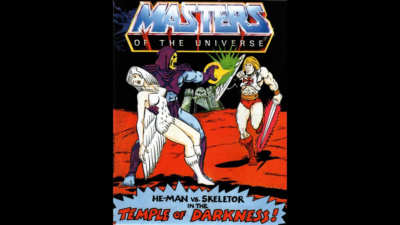 Masters of the Universe – “Temple of Darkness!” MOTU minicomic narrated w/80s cartoon soundtrack