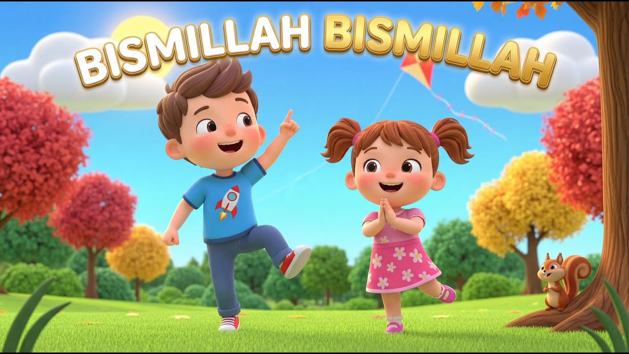 Muslim Songs For Kids | Bismillah Bismillah