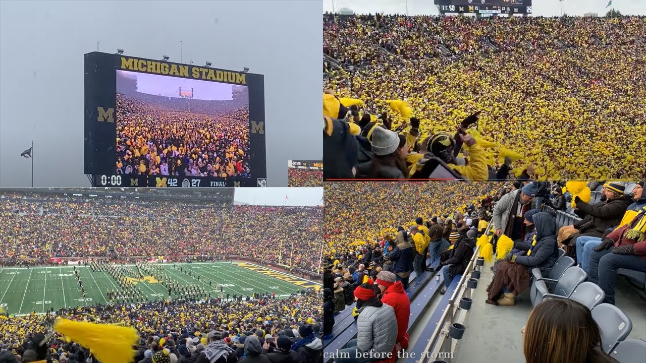 Michigan vs Ohio State 2021 - fan experience (Mr. Brightside, etc.)