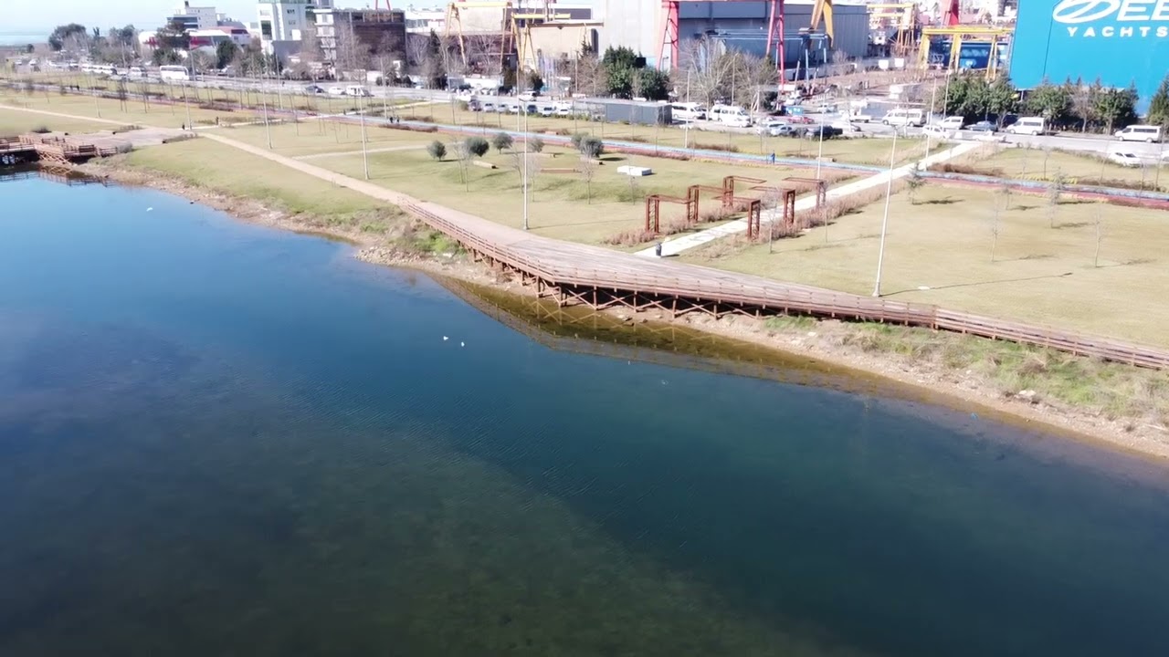 Tuzla Kamil Abdüş Lagün Parkı Drone Çekimi