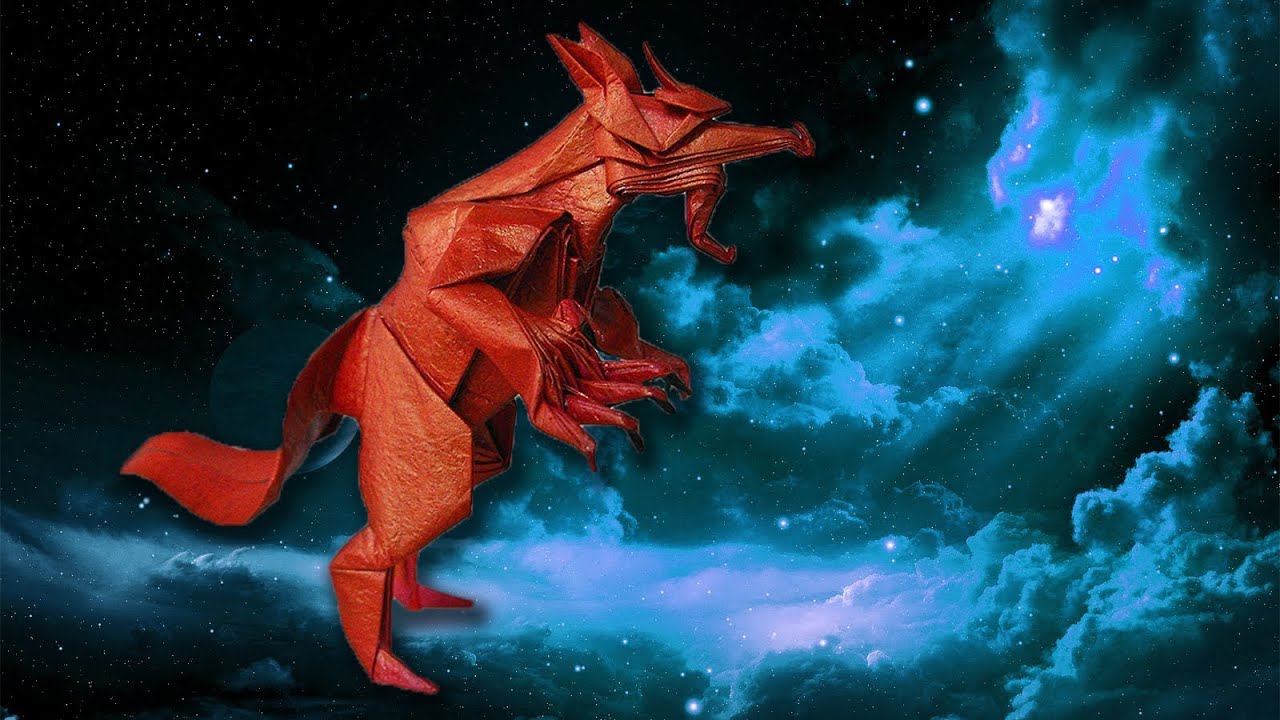 How to fold Origami Werewolf 摺紙狼人教學 ( Kade Chan )