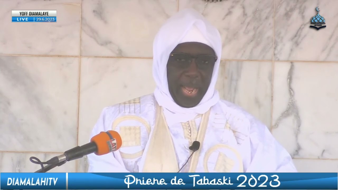 TABASKI 2023: L'INTEGRALITE KHOUTBA DE IMAM MAME LIBASSE LAHI TABASKI A YOFF DIAMALAYE