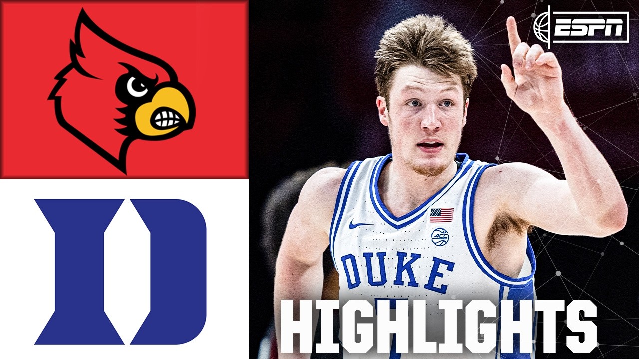 ACC Championship: Louisville Cardinals vs. Duke Blue Devils | Full Game Highlights | ESPN CBB