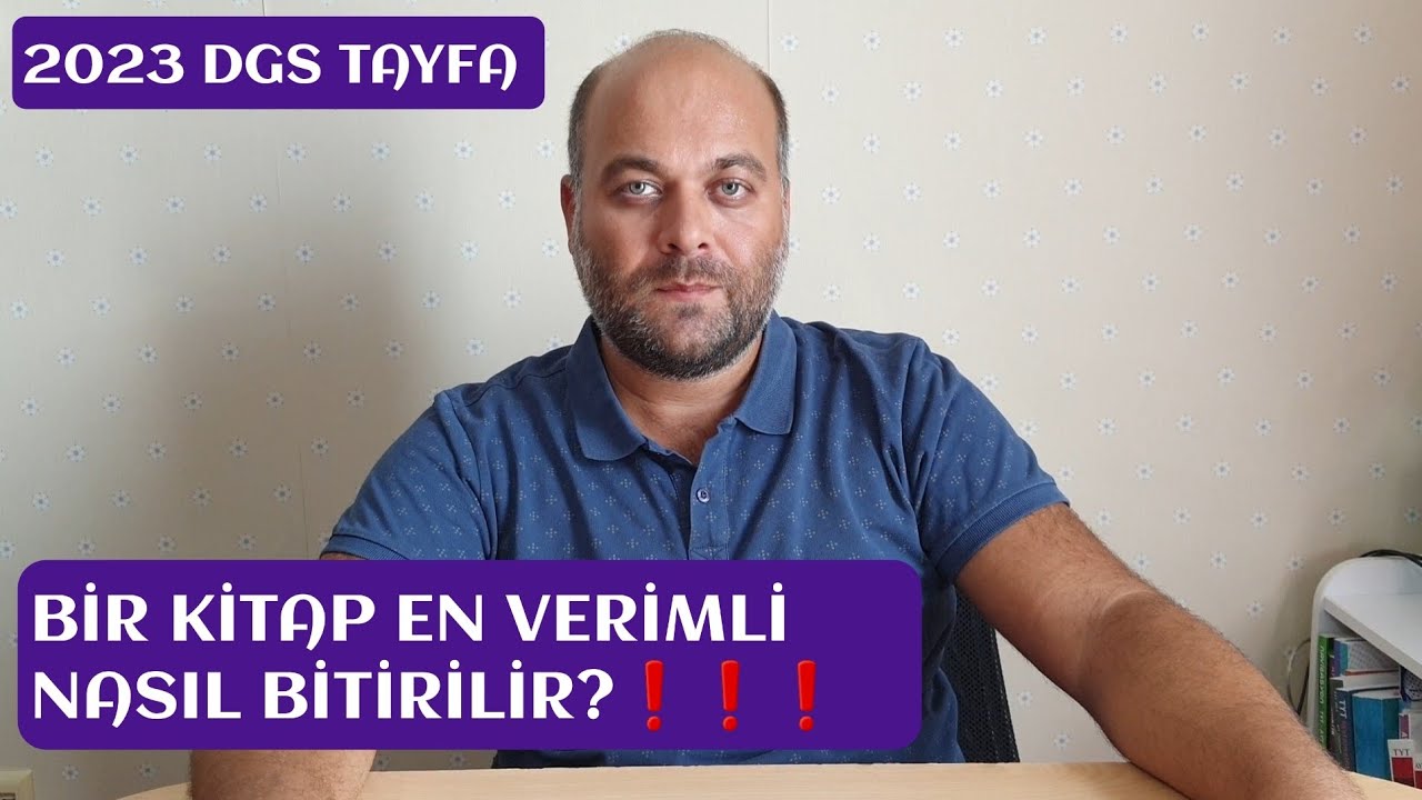 2023 Dgs Tayfa Bir Kitap En Verimli Nasıl Bitirilir? &Ccedil;ok &Ouml;nemli ❗️❗️❗️