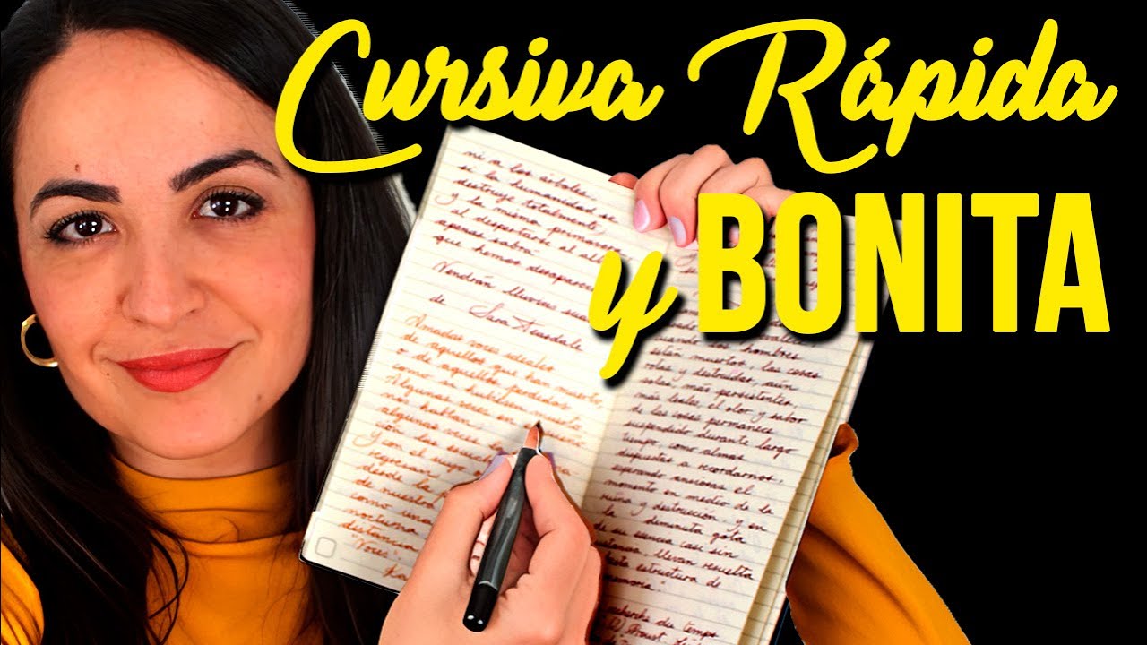 🖋️ Escribe RÁPIDO y BONITO en CURSIVA: ¡10 ejercicios!