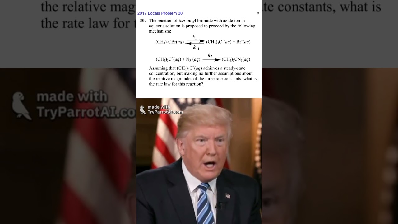 Steady State Approximation Explained in 90 Seconds #chemistry #chemistryeducation