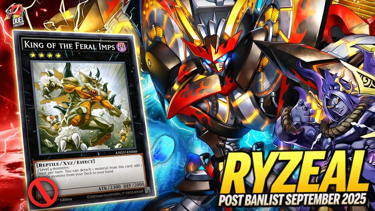 Deck Ryzeal Mitsurugi Post Banlist |MDPRO3| Replays 🎮 + Decklist ✔️