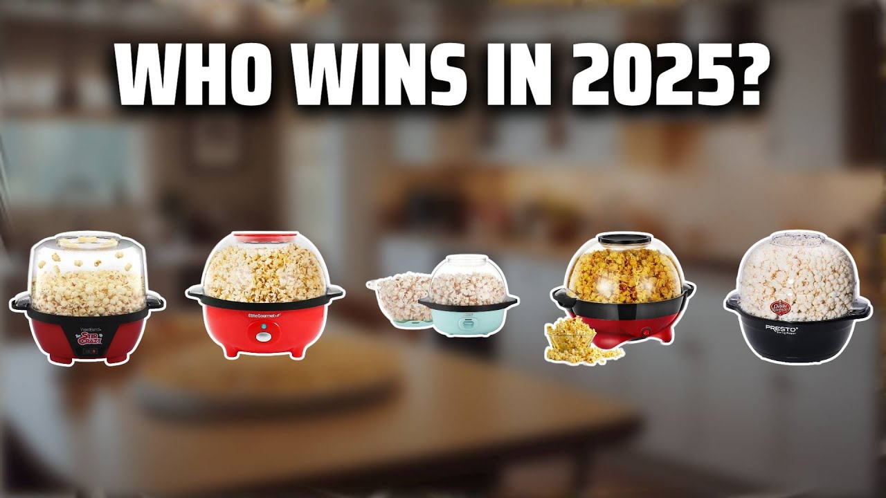 The Top 5 Best Oil Popcorn Popper in 2025 - Must Watch Before Buying!