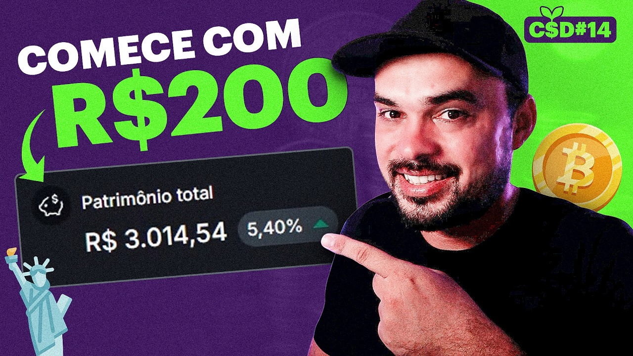 Começamos com R$200 e já passamos de R$3.000! | Carteira Sem Desculpas #14 🌱
