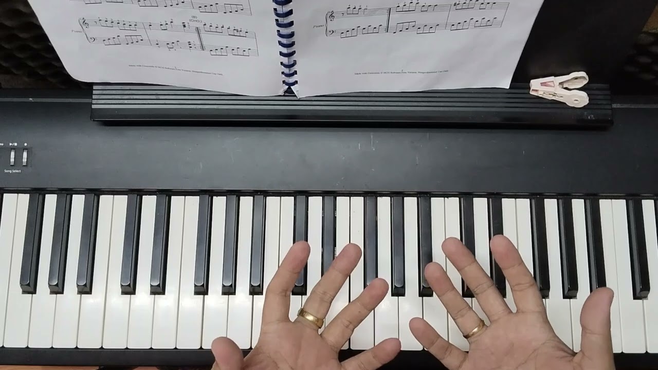 မင်္ဂလာဆုတောင်း သီချင်း Intro တီးနည်း #pianotutorial