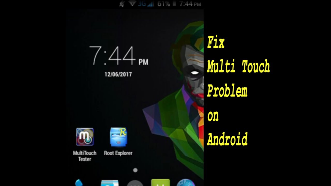 How To Fix Multi Touch Problem on Android || Rooted