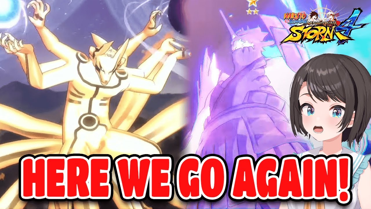 Subaru Reaction To Naruto Vs Sasuke Final Battle In Naruto: Ultimate Ninja Storm 4 Hololive【ENG SUB】