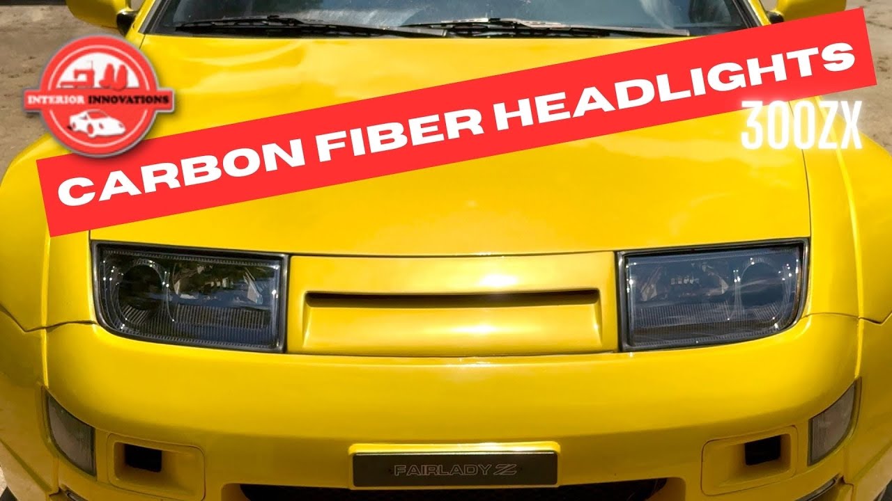 Interior Innovations 300zx carbon fiber headlights