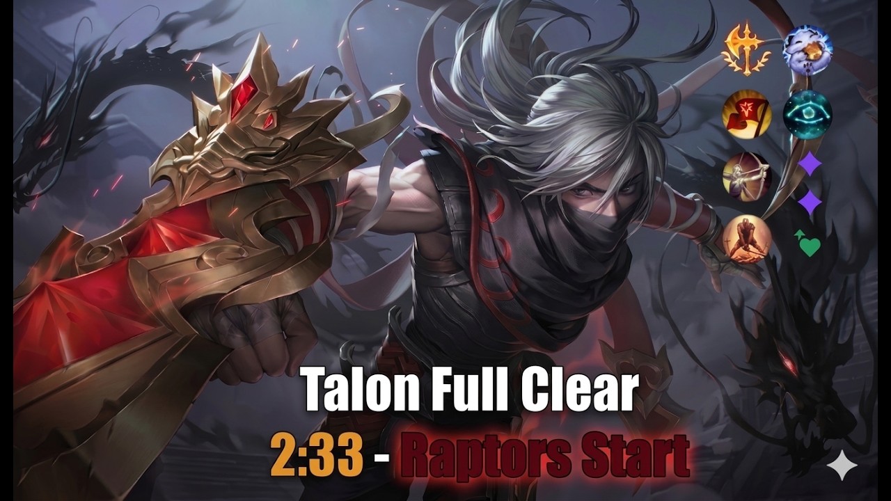Talon Full Clear - 2:33 Raptors Start World Record  - Patch 26.9