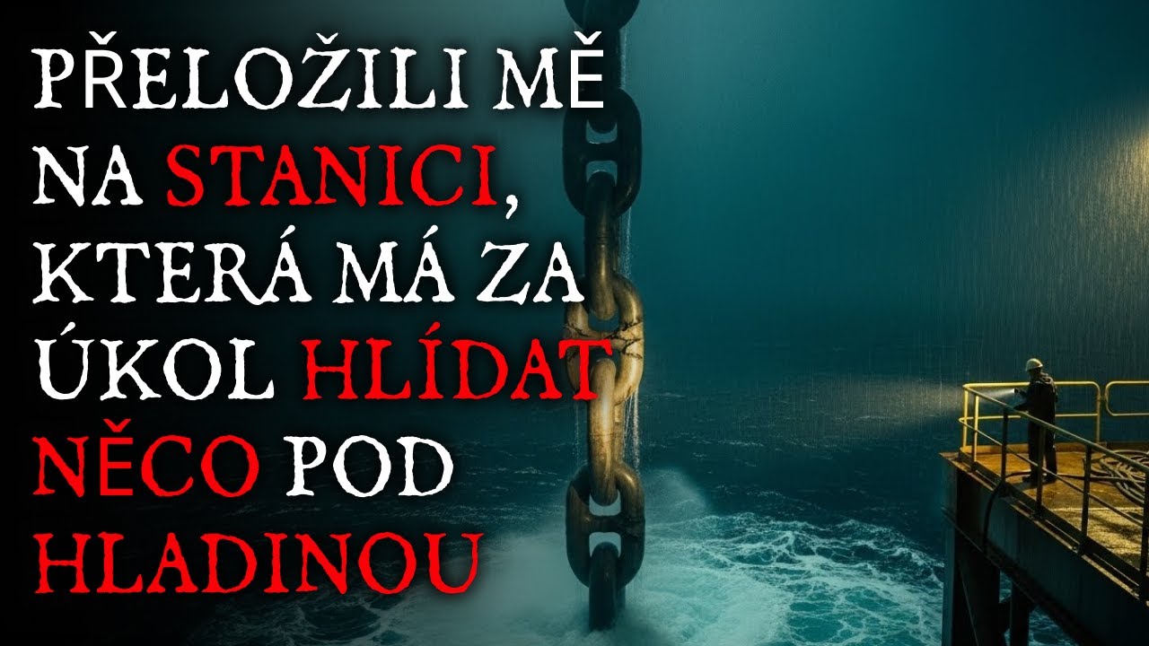 Přeložili mě na stanici, která má za úkol hlídat něco pod hladinou - Creepypasta CZ