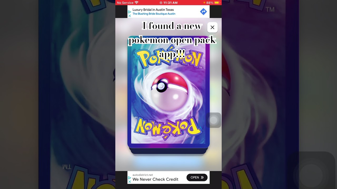 New pokemon app