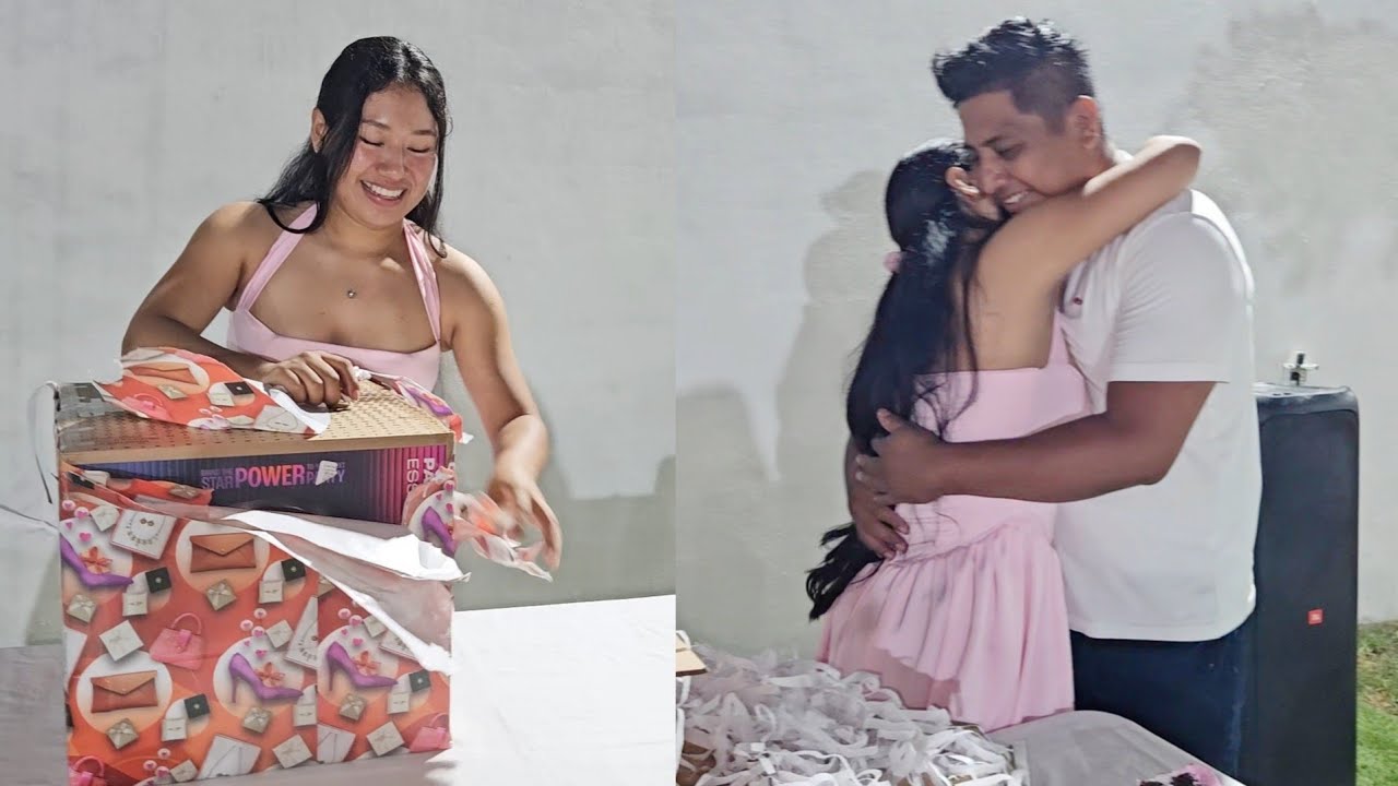 FABY ABRE SUS REGALOS 🎁, y Agradece a Mynor por todo❤️