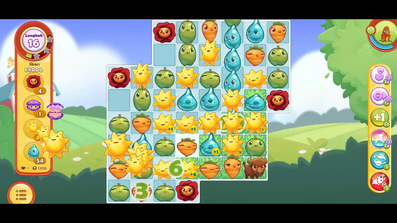 Farm Heroes Saga Level 1436