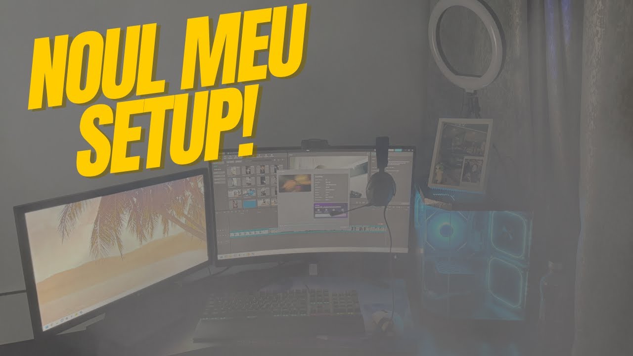 NOUL MEU SETUP!!