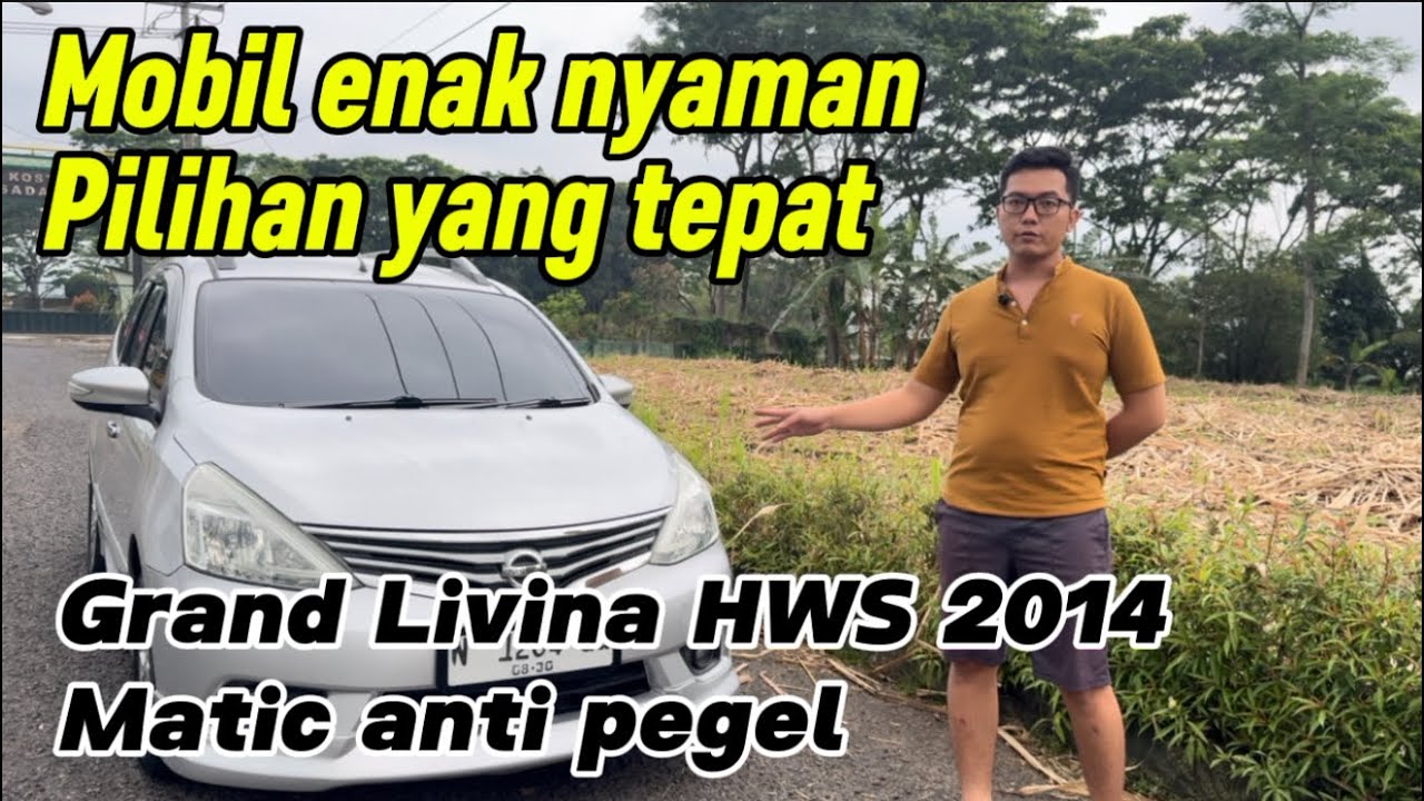 Mobil Keluarga kecil Ganteng Grand Livina HWS 2014 uenakkkk 