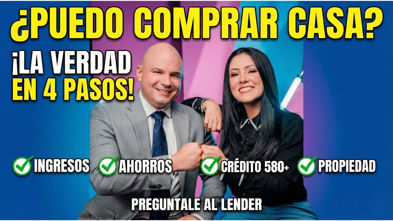 ¿Realmente calificas para una casa? 4 factores que definen todo