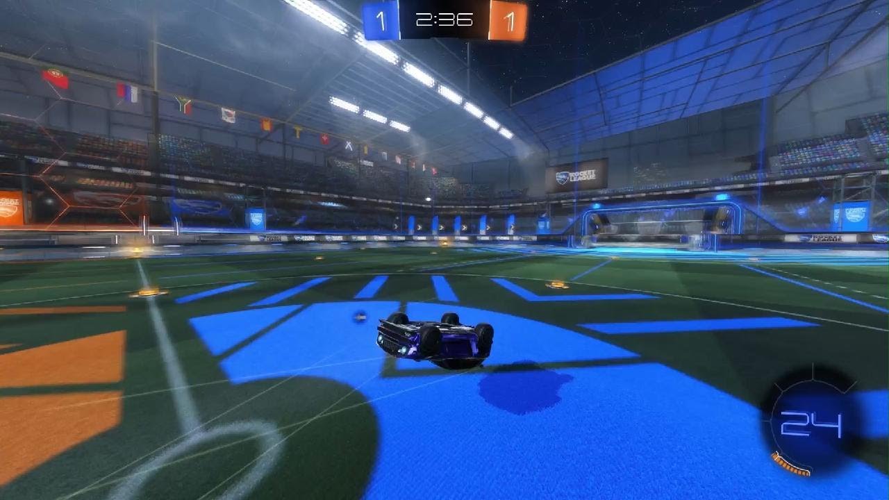 je doiss faire des défis que mon pote me dis (rocket leaugue)