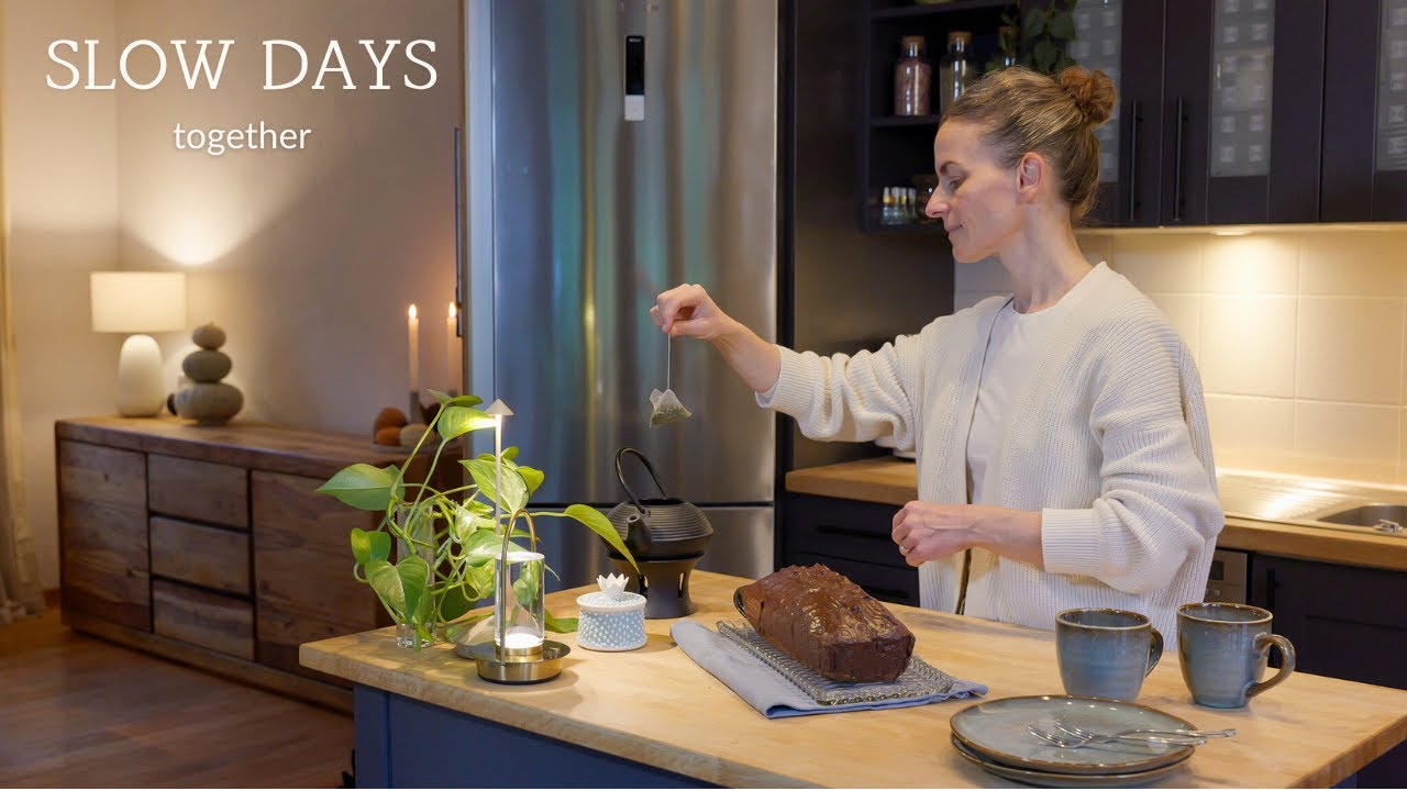 A Slow Weekend Together | Daily Life & New Coffee Tea Station