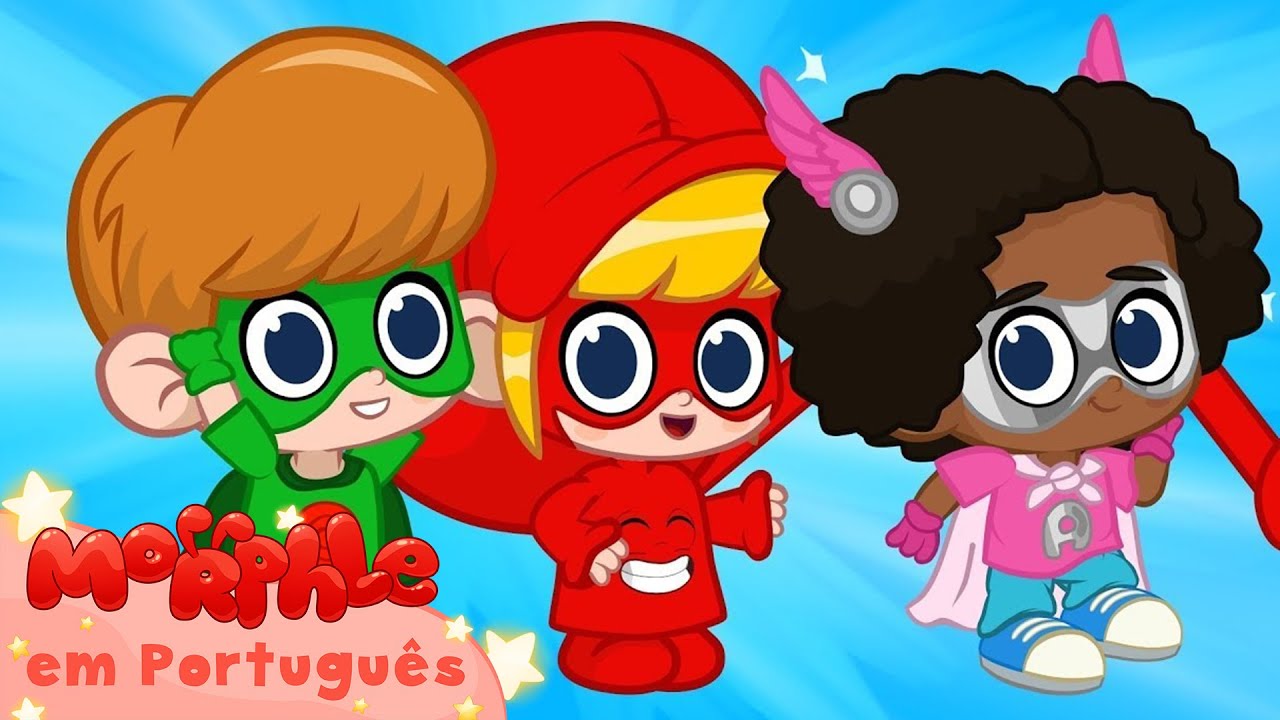 super-heróis mascarados - Morphle em Português | Desenhos em Portugues | Desenhos