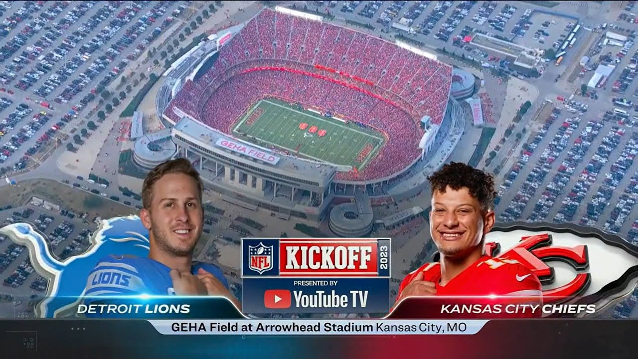NFL Kickoff on NBC intro | DET@KC | 9/7/2023