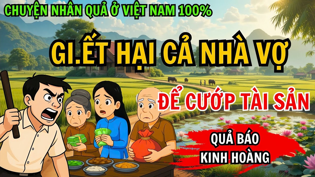 Chuyện Nhân Quả 100% Con Rể Nhẫn Tâm Sát Hại Cả Nhà Vợ Để Cướp Tài Sản, Quả Báo Kinh Hoàng!