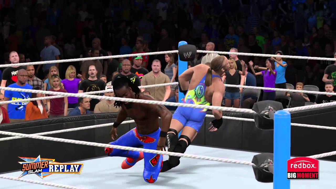 WWE 2K15 PS4 gameplay:Kofi Kingston vs RVD.