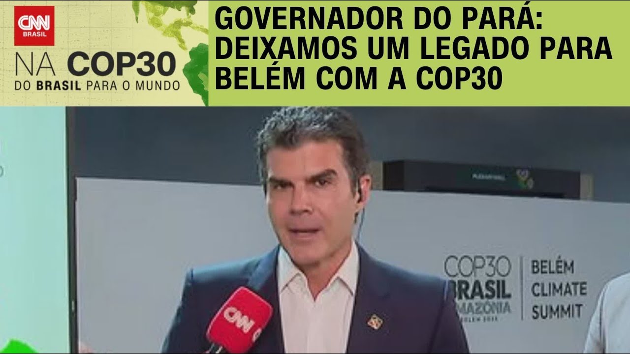 Helder Barbalho à CNN: Conseguimos enfrentar os desafios para COP30 | BASTIDORES CNN