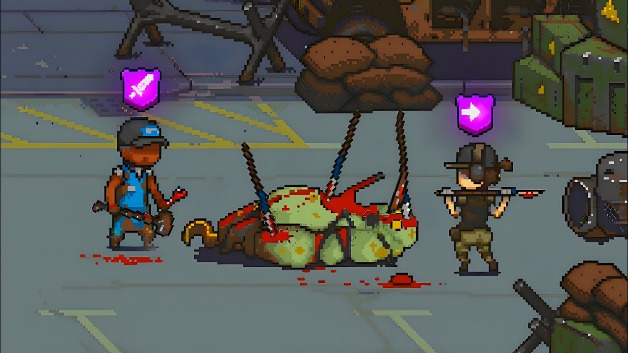 Dead Ahead Zombie Warfare - Carol V&agrave; Mechanic VS Duo Zombie