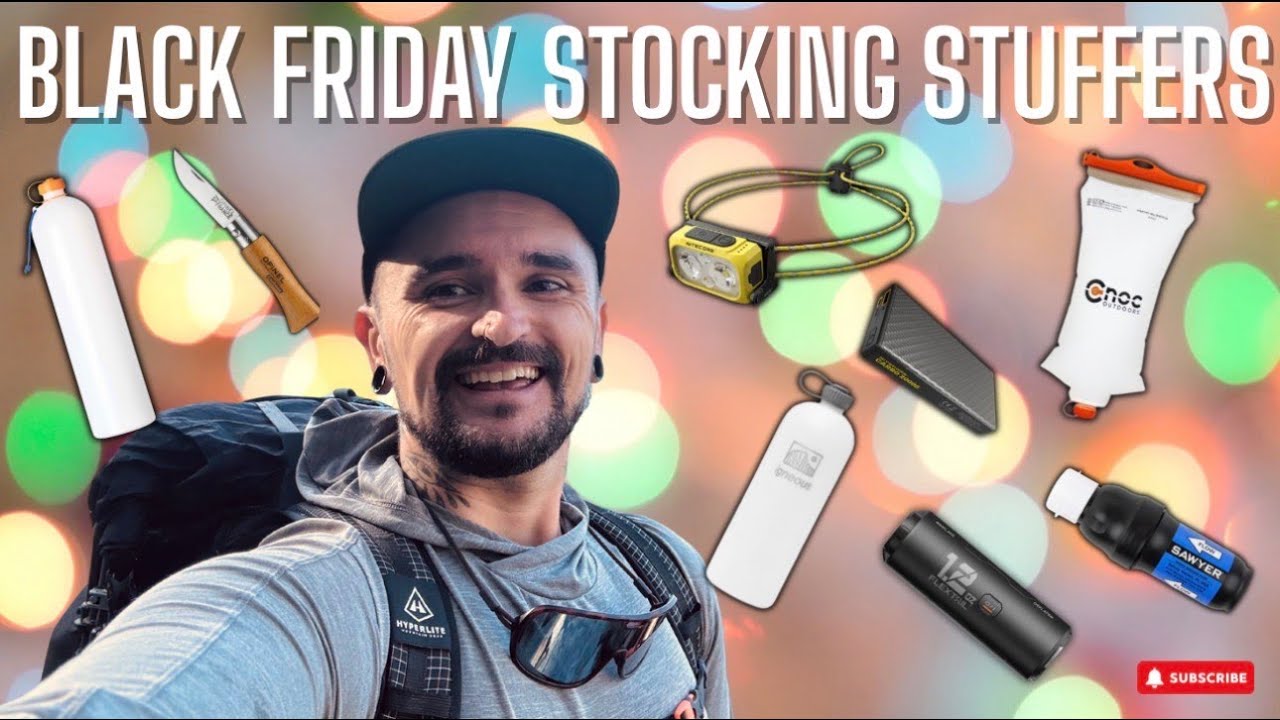 Black Friday Stocking Stuffers(For Your Favorite Backpacker)