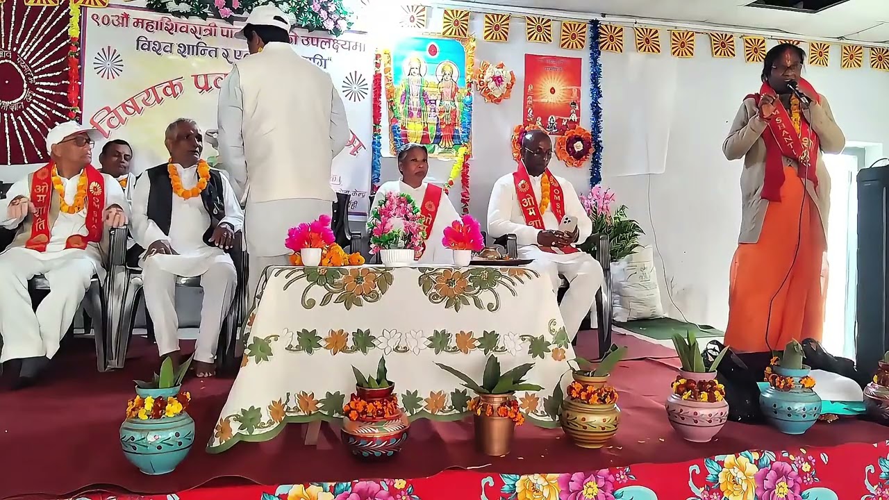 शकुंतला दीदीके मधुर और मनमोहक शब्दों ने सभीको शांति प्रेम और आत्मज्ञानका सुंदर संदेश दिया।🕊️OmShanti