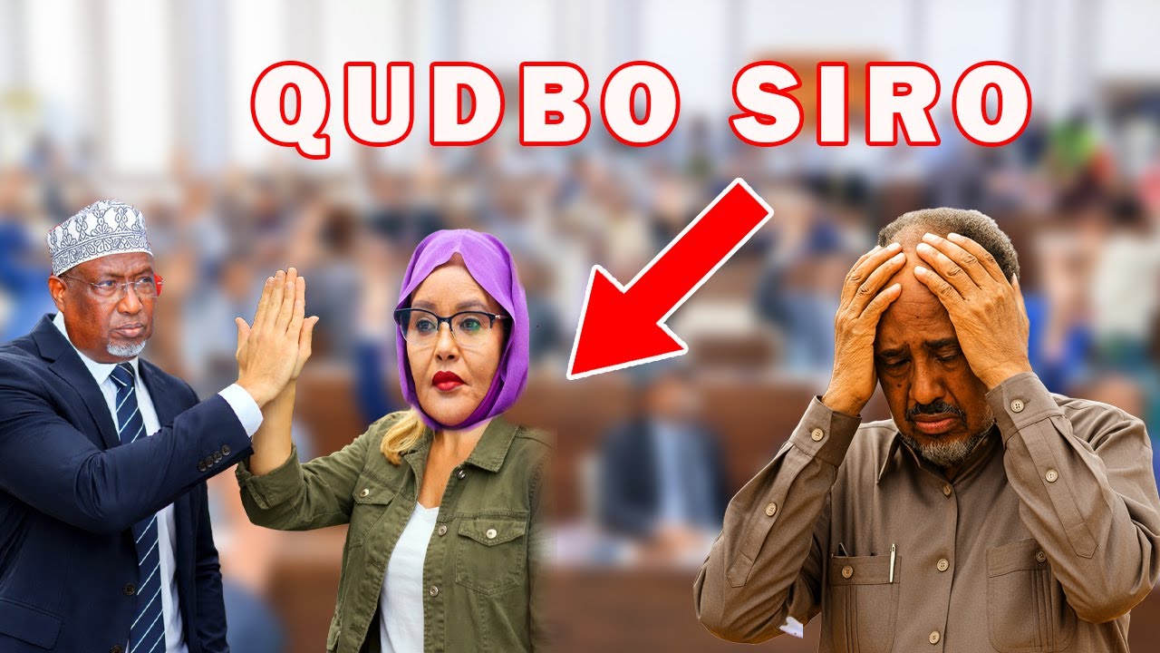 Gud A/Madoobe Iyo Sacdiyo firimbi oo Qudbo siro Xildhibaano ku helay Iyo XASAN SH oo yaab dartiis...