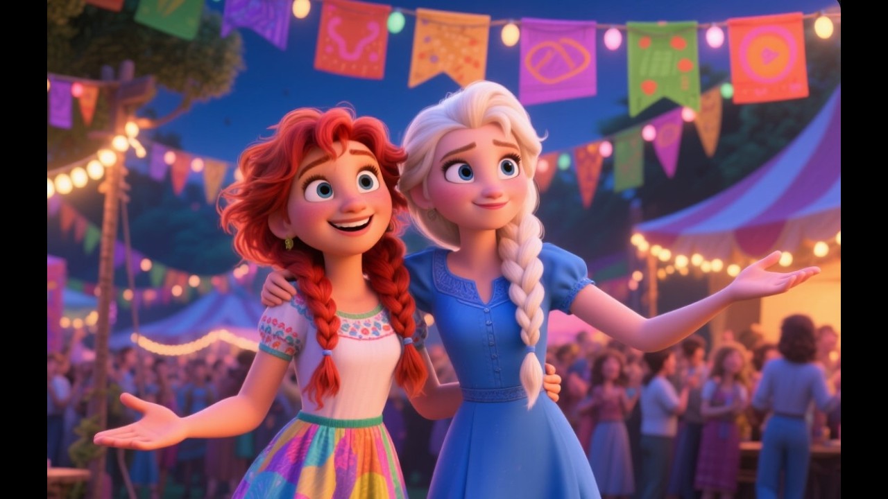 Elsa and the Library of Light: A Magical Adventure with Anna