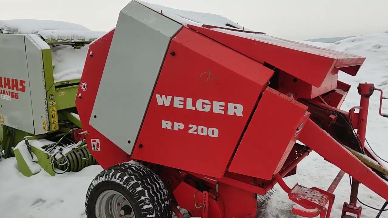 Пресс-подборщик Welger RP 200 - идеальное состояние.