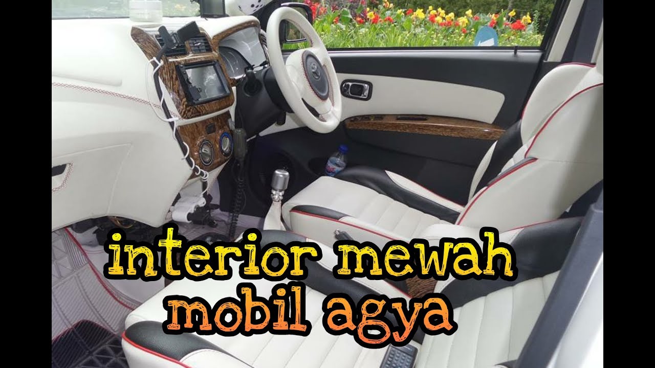 modifikasi interior mobil agya menjadikan  lebih mewah