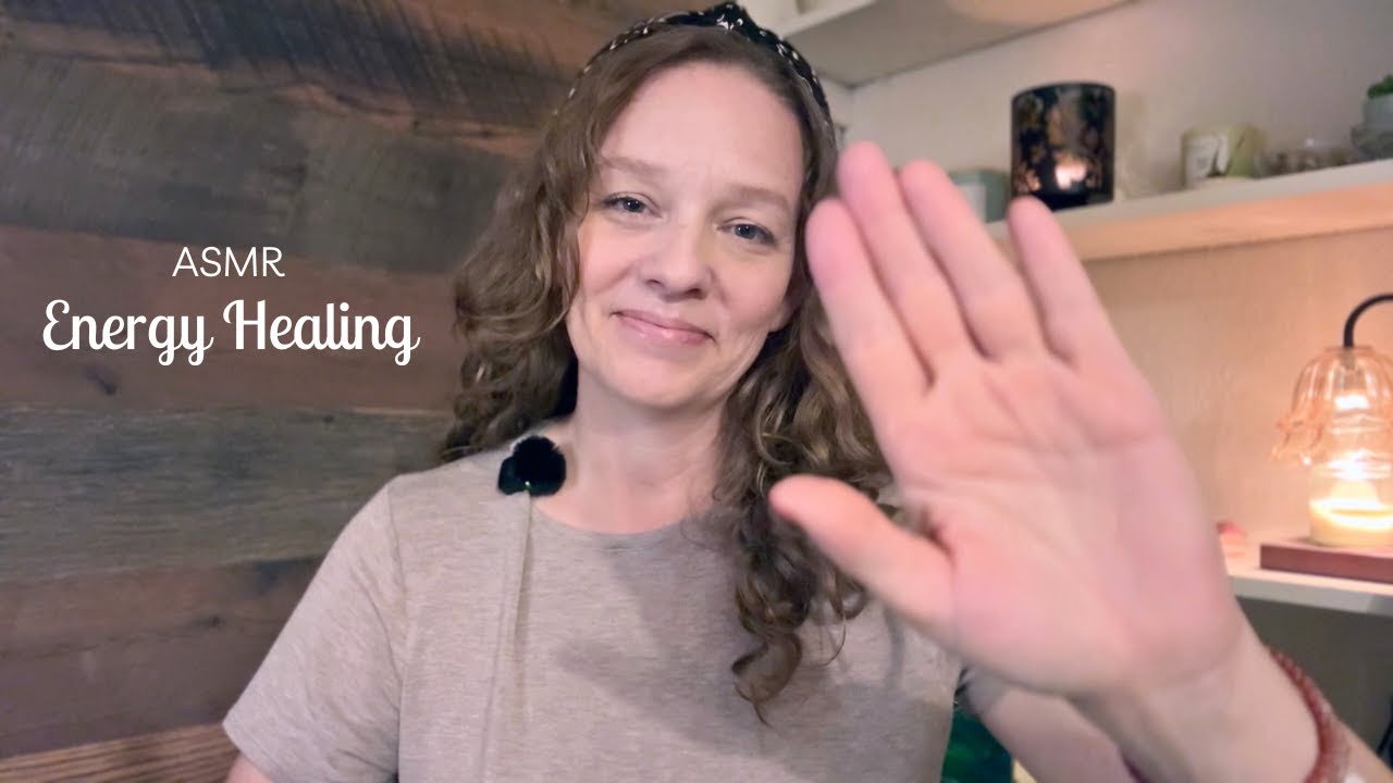 Empowering ASMR Reiki Energy Healing🤎Selenite Sweeping, Worry Stone Surgery, Energy Massage & Fluff
