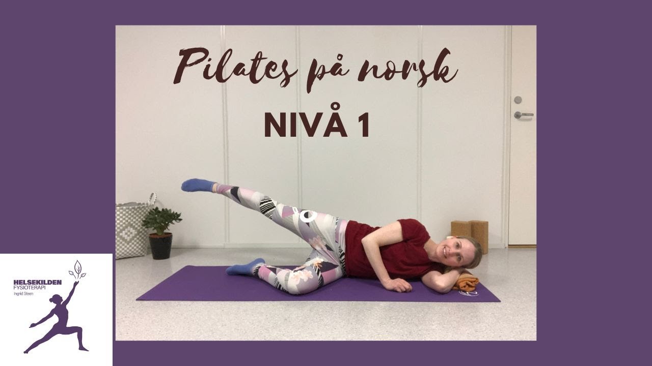 Pilatestime p&aring; norsk, for nybegynnere