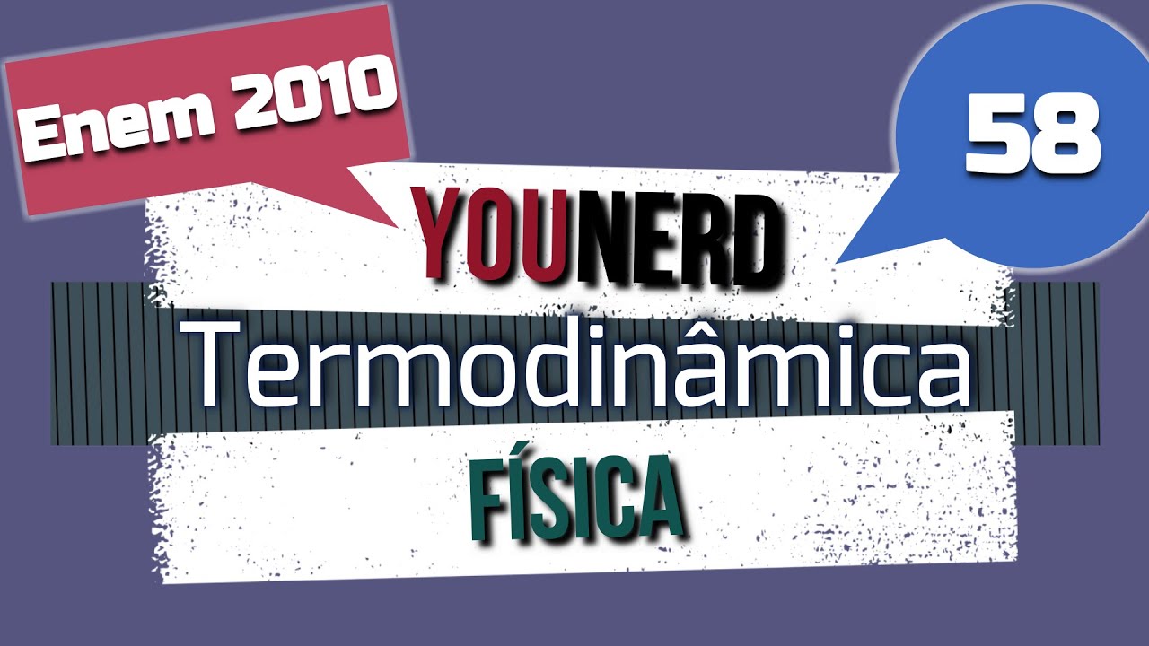 🐧 58. ENEM 2010 Termodinâmica | Questão 👉🏻 
