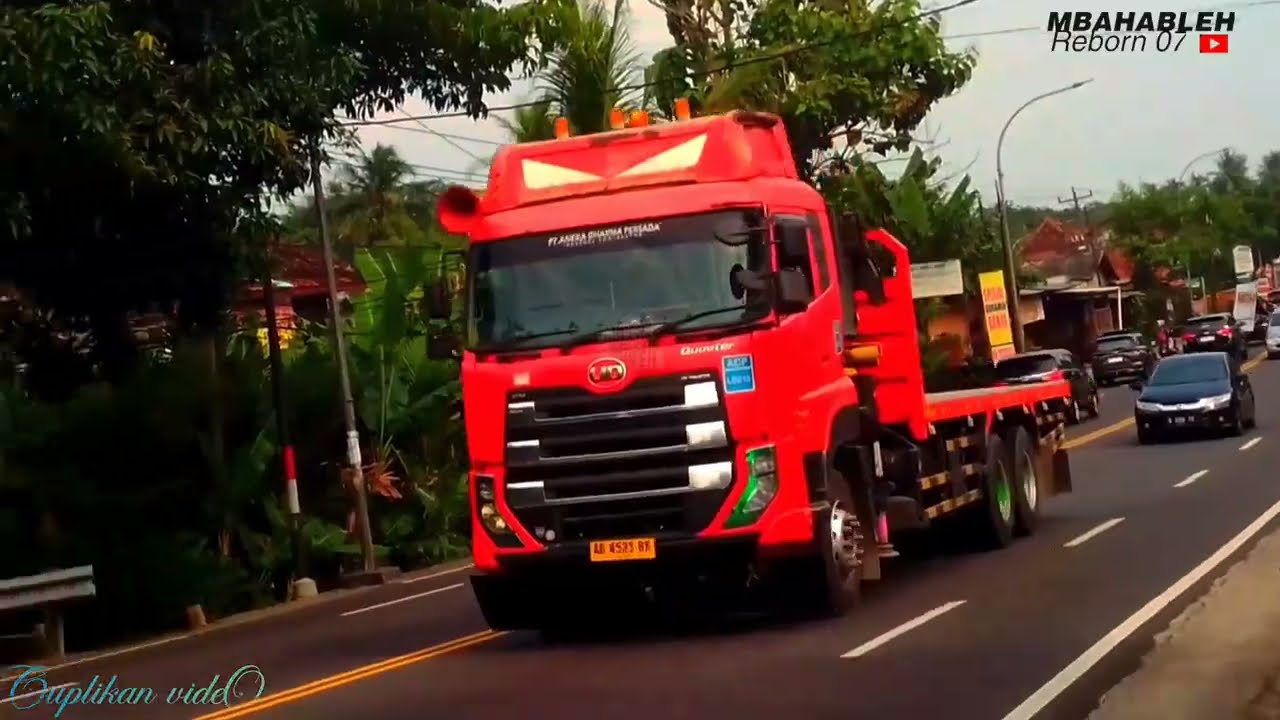 Hunting siang||Hino truk trailer melesat di tanjakan||truk tronton trailer dump tronton sambungan ‼️