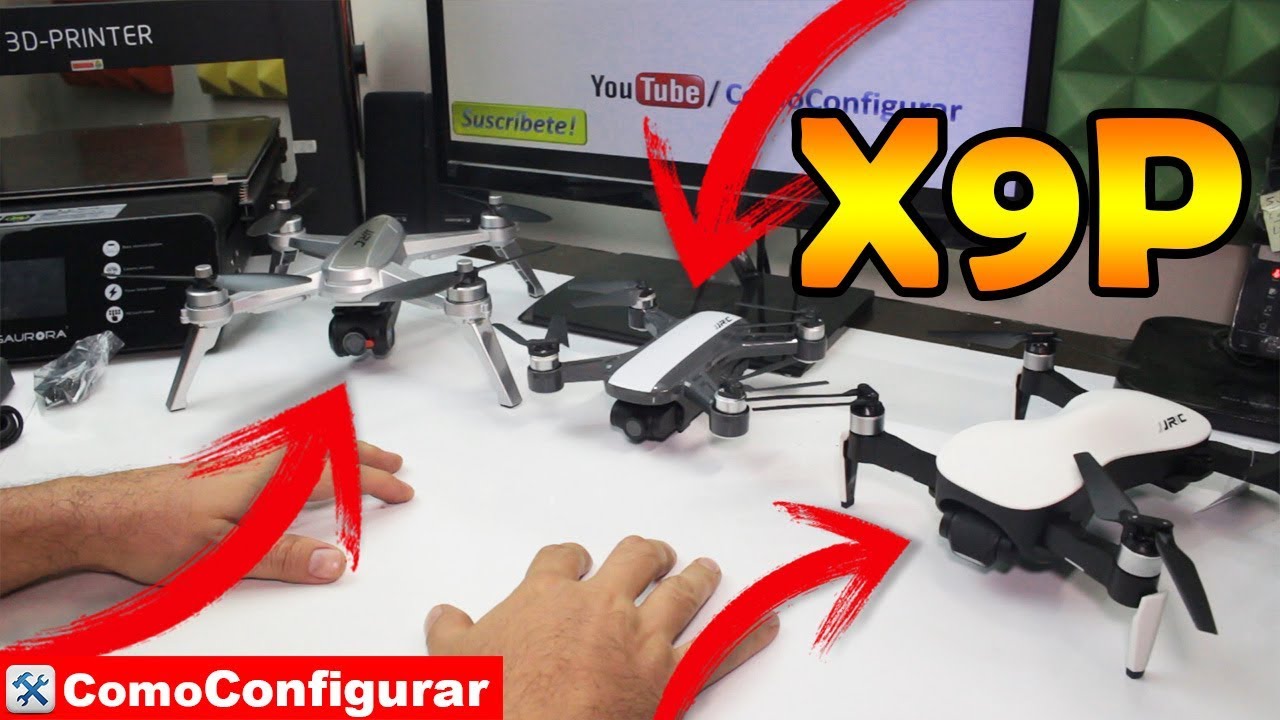 JJRC X9P Español Configuración X5 Vs X9P Vs X12 - Venta de Drones en Colombia parte 1